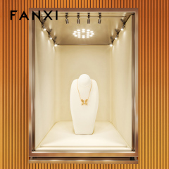 FANXI Hot sale Polychrome Silk Jewelry bust