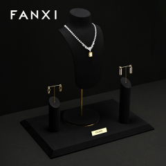 FANXI High end Microfiber Jewelry Display