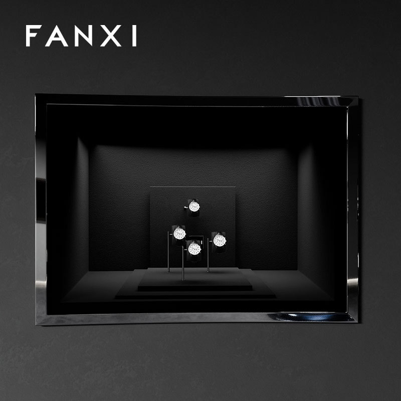 FANXI Luxury Black Metal Watch Combination Set Series