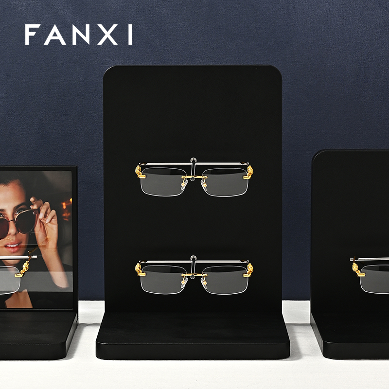 FANXI New arrival metal Black Glasses Display Stand
