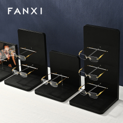 FANXI New arrival metal Black Glasses Display Stand