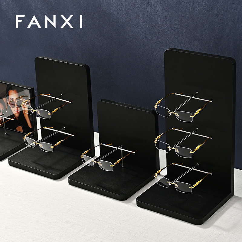FANXI New arrival metal Black Glasses Display Stand