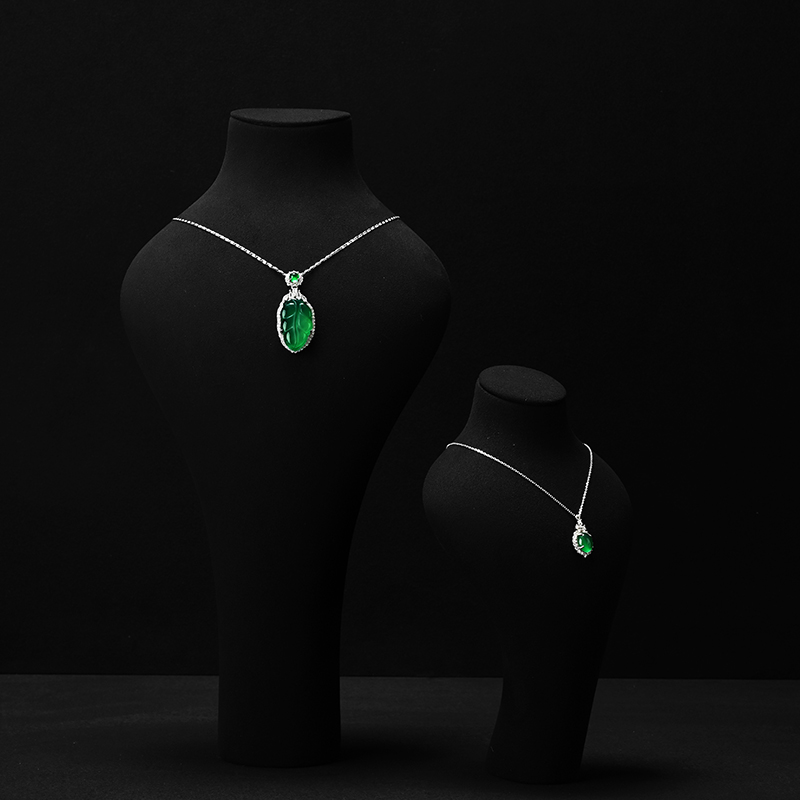 FANXI high quality Microfiber Multicolored jewelry bust