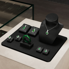 FANXI Factory Black tess jewelry display set