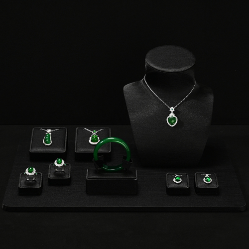 FANXI Factory Black tess jewelry display set