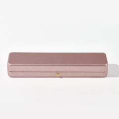 FANXI Custom pink PU leather jewelry box