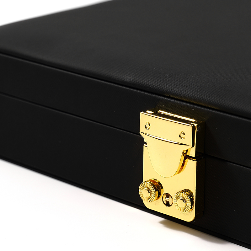 FANXI Custom blue PU and microfiber ring box
