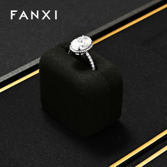 FANXI Fashion Black Metal Jewelry Combination Set