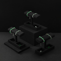 FANXI Factory sackcloth jewelry display stand
