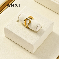 FANXI Fashion Beige Metal Jewelry Combination Set