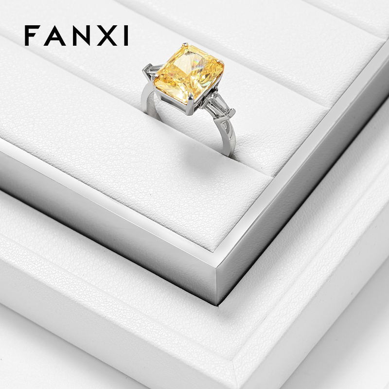 FANXI Fashion White metal Jewelry display set series
