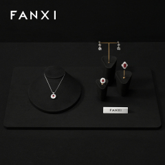FANXI Wholesale Velvet Multi-coloroption Jewelry bust