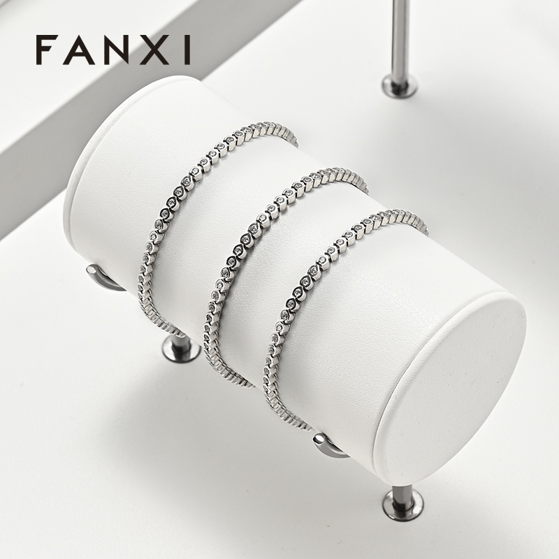 FANXI Wholesale metal leather Jewelry display set series
