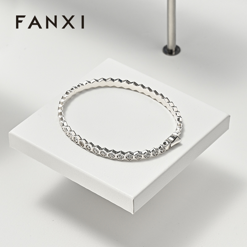 FANXI Wholesale metal leather Jewelry display set series