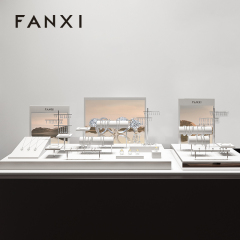 FANXI Wholesale metal leather Jewelry display set series