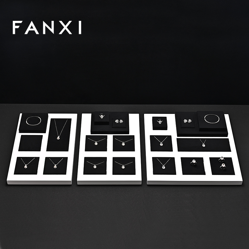 FANXI Hot sale Baking paint Jewelry Combination Set
