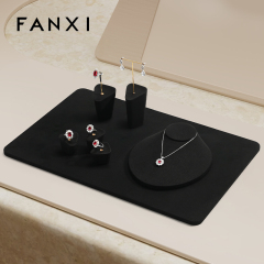 FANXI Wholesale Velvet Multi-coloroption Jewelry bust