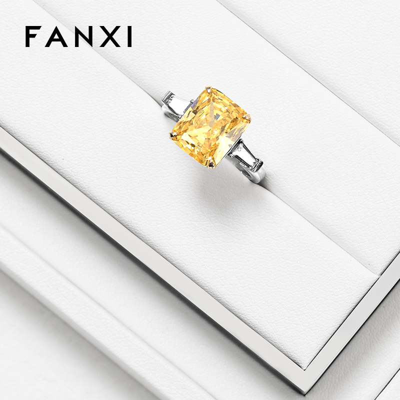 FANXI Fashion White metal Jewelry display set series