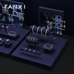 FANXI High quality Blue Microfiber display set