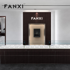 FANXI Fashion White metal Jewelry display set series