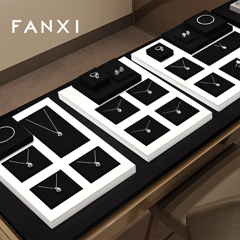 FANXI Hot sale Baking paint Jewelry Combination Set