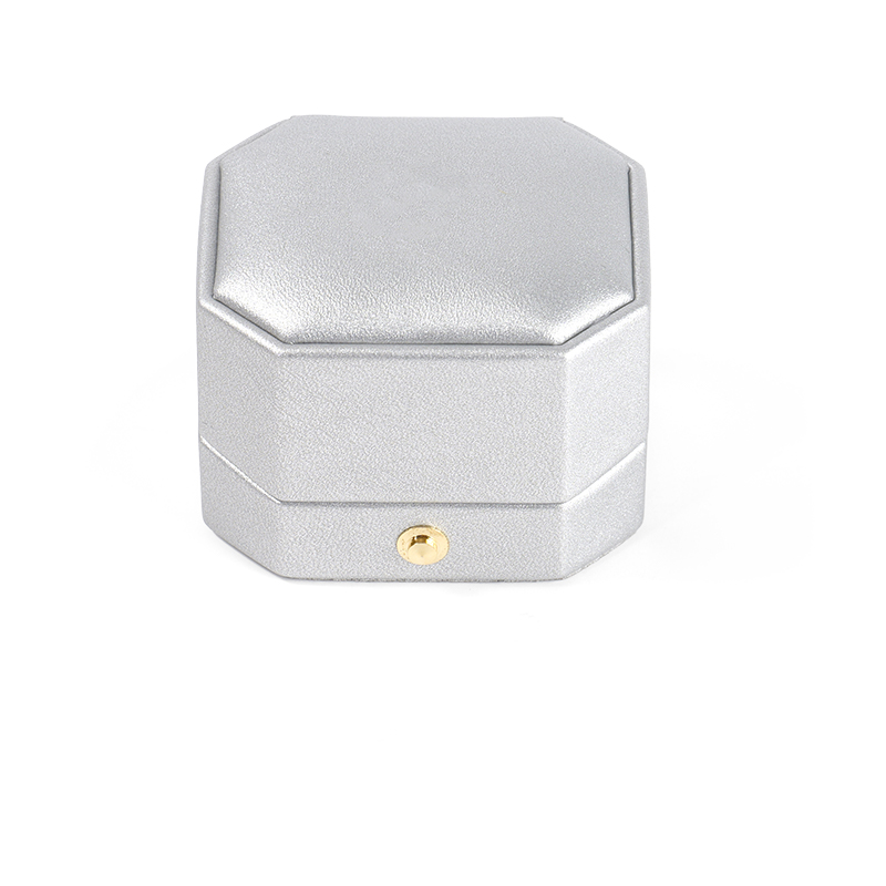 FANXI Custom silvery velvet leather earring box