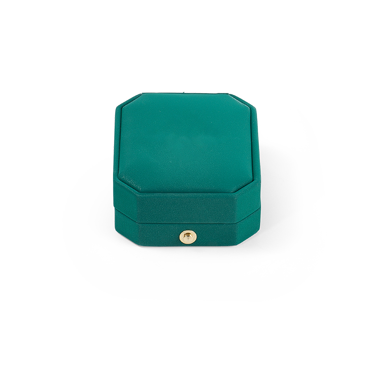 FANXI Custom green velvet leather pendant box
