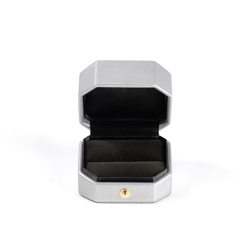 FANXI Custom silvery velvet leather Jewelry box