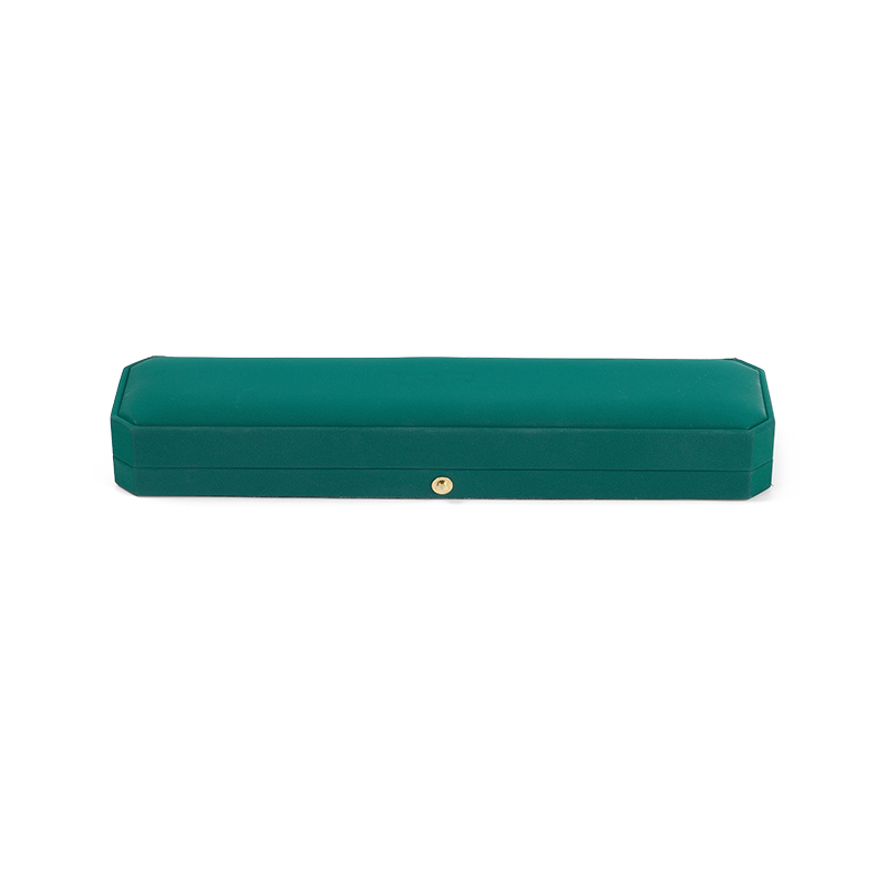FANXI Custom green velvet leather long chain box