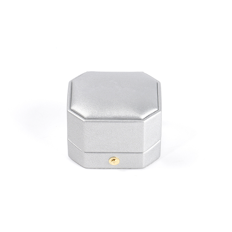 FANXI Custom silvery velvet leather Jewelry box