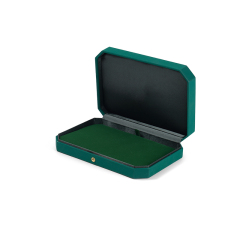 FANXI Custom green velvet leather big necklace box