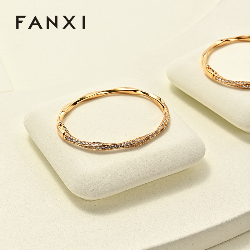 FANXI Factory off white Metal Jewelry Combination Set