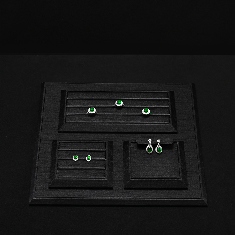 FANXI New arrival black silk Jewelry Combination Set