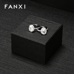 FANXI Wholesale Black Leather Jewelry Display