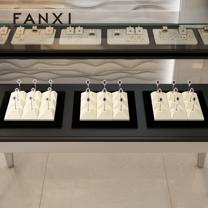 FANXI High quality Microfiber rice Jewelry Display