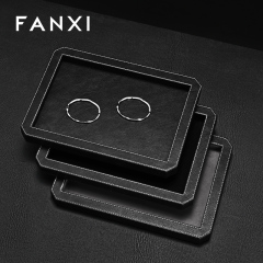 FANXI Fashion Polychrome Velvet Jewelry Display tray
