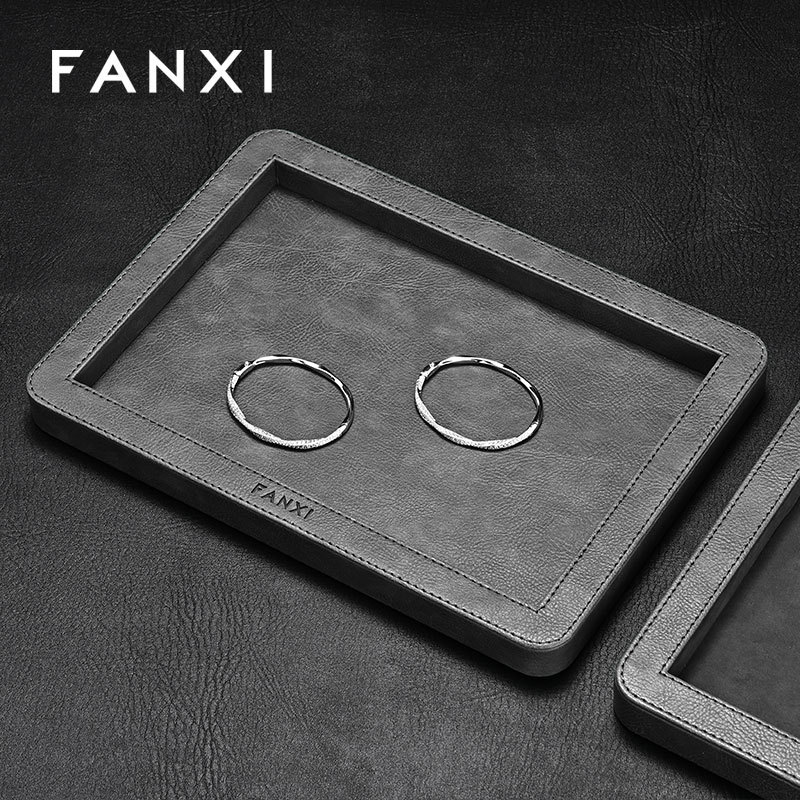 FANXI Fashion specific velvet Jewelry Display Plate