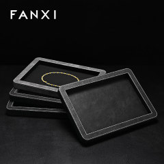 FANXI Fashion specific velvet Jewelry Display Plate