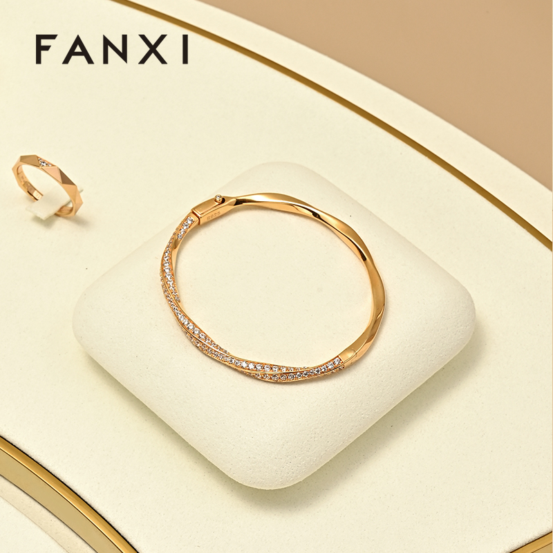 FANXI Factory off white Metal Jewelry Combination Set