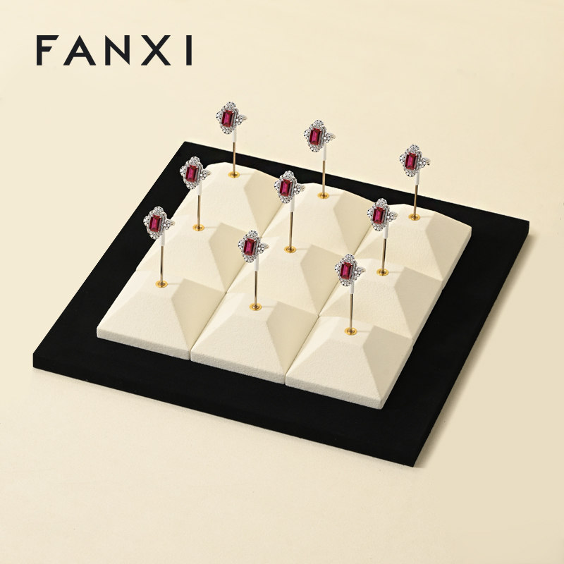 FANXI High quality Microfiber rice Jewelry Display