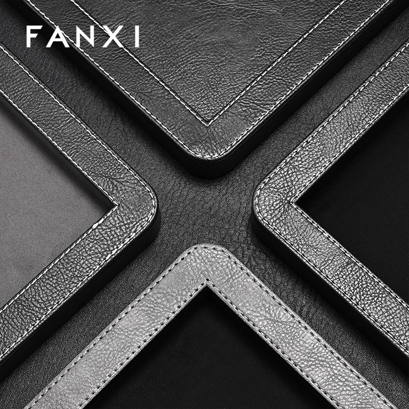 FANXI Fashion specific velvet Jewelry Display Plate