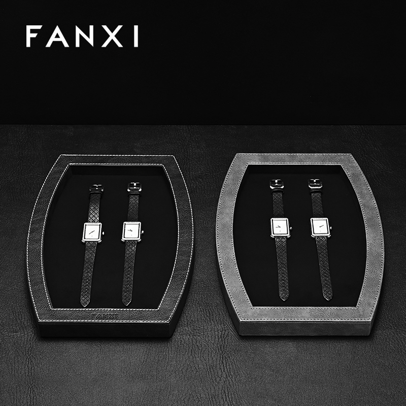FANXI Luxury specific velvet Jewelry Display Plate