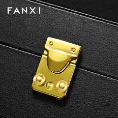 FANXI Hot sale Black Leather Watch Storage Box