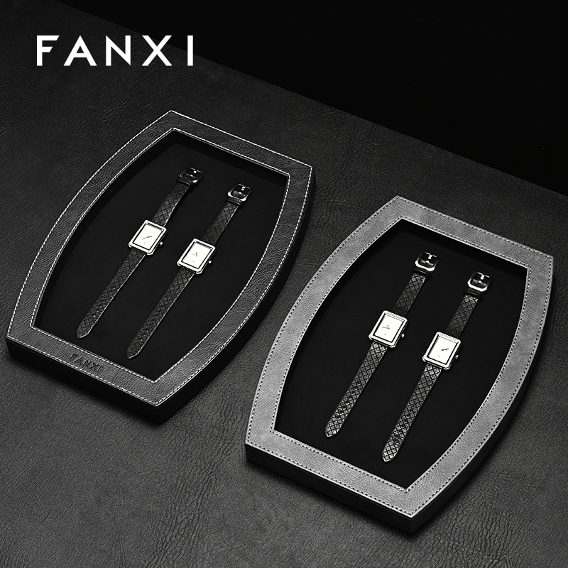 FANXI Luxury specific velvet Jewelry Display Plate