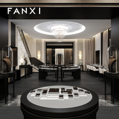 FANXI Hot sale Brown Metal Jewelry display tray