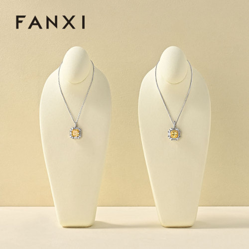 FANXI Wholesale microfiber Jewelry Portrait Stand