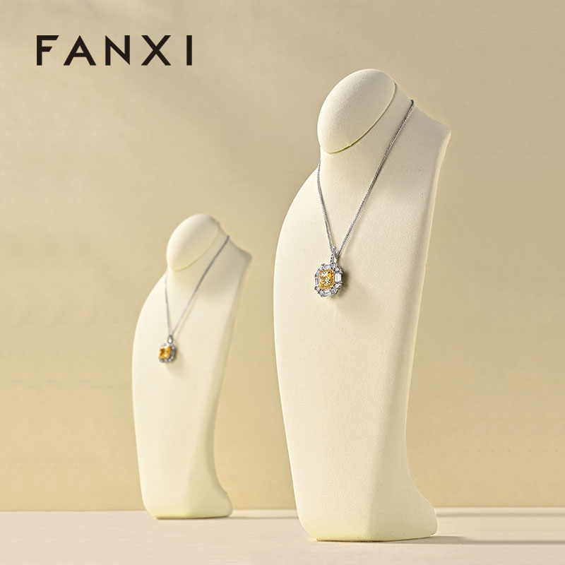 FANXI Wholesale microfiber Jewelry Portrait Stand