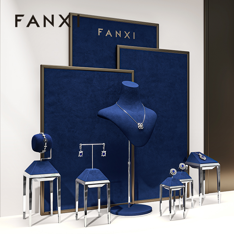 FANXI High end metal Jewelry Display Stand