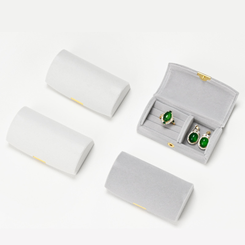 FANXI High quality polychrome velvet jewelry box