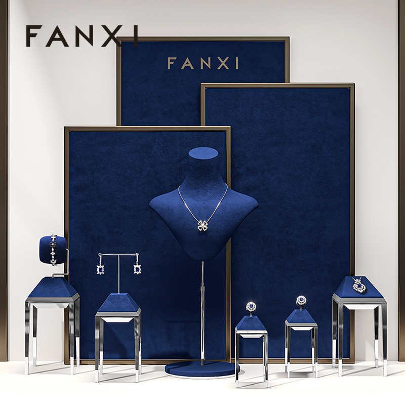 FANXI High end metal Jewelry Display Stand